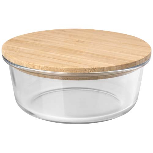 Boîte repas en verre personnalisable 750ml Vista Naturel et Translucide